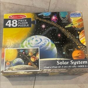 Melissa & Doug Solar System Puzzle with Vibrant Colors